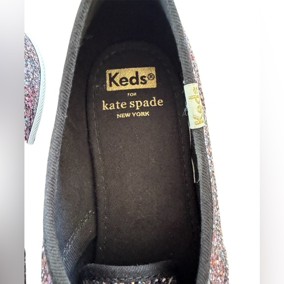 Kate Spade Keds GLITTER PINK MULTI - Women’s Sz 8 - Picture 2 of 8